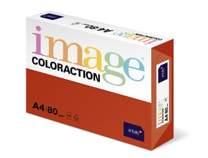 Kancelársky papier Antalis Image Coloraction London A4 80g/m² - tehlovočervený - 500 listov