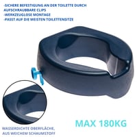 Mäkký polstrovaný nadstavec na WC Antar AT51203 2
