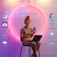 ANTELA E14 LED okos izzó WiFi RGB 16 millió szín távirányító hangvezérlés - E14-2 3