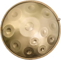 ANTETOK Arany Handpan Dob 440Hz 22 Hüvelyk 12 Hangos D-moll Acél Tongue Drum Meditációhoz Jógához Hangterápiához Tokkal 1