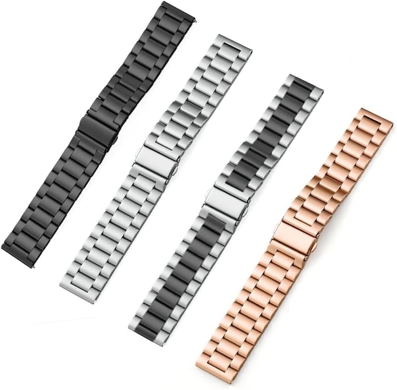 Antfly Fém Óraszíj 20mm Rozsdamentes Acél Gyorscsere Unisex