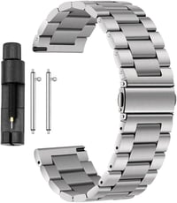 Antfly Fém Óraszíj 20mm Rozsdamentes Acél Gyorscsere Unisex 1
