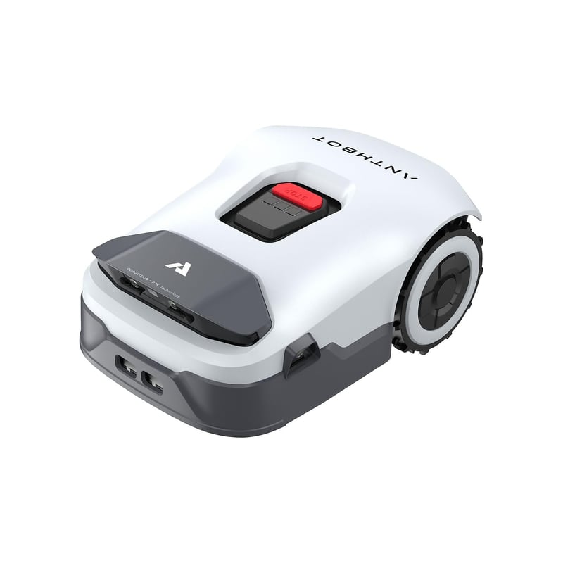 Robotická kosačka ANTHBOT Genie 600E bez obvodového drôtu, 600 – 900 m², RTK a 4K AI videnie, automatické mapovanie, ovládanie cez aplikáciu a 4G, stúpanie 45 %, aku