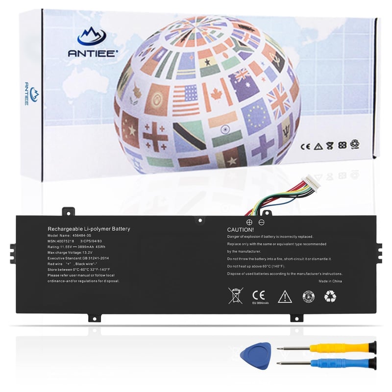 ANTIEE 45Wh 456484-3S Batéria do notebooku pre Medion E16401 E16402 E15303