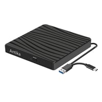Antika USB 3.0 Type-C prenosná externá DVD/CD napaľovačka pre notebooky a stolné počítače 1