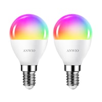 ANWIO E14 pametna LED žarulja WiFi/Bluetooth, RGB, 5W, 2 kom. 1