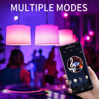 ANWIO E14 okos LED izzó WiFi vezérléssel 6