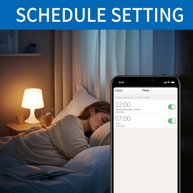 ANWIO E14 okos LED izzó WiFi vezérléssel