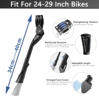 ANWONE Kerékpár Állvány 24-29 Colos MTB Magasságállítható Fekete 45kg 3