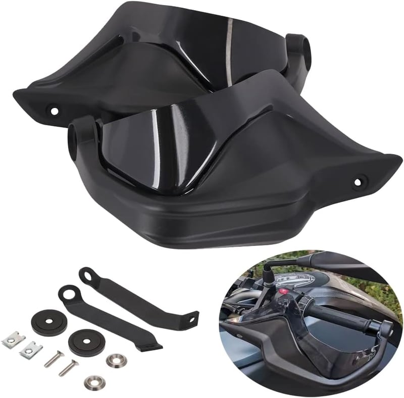 AnXin Motorkerékpár Kézvédő ABS Fekete NC700X 750X CB650F CTX700 2014-2018