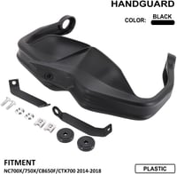 AnXin Motorkerékpár Kézvédő ABS NC700X 750X CB650F CTX700 2014-2018 Fekete 2