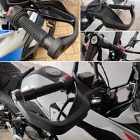 AnXin Motorkerékpár Kézvédő ABS NC700X 750X CB650F CTX700 2014-2018 Fekete 5