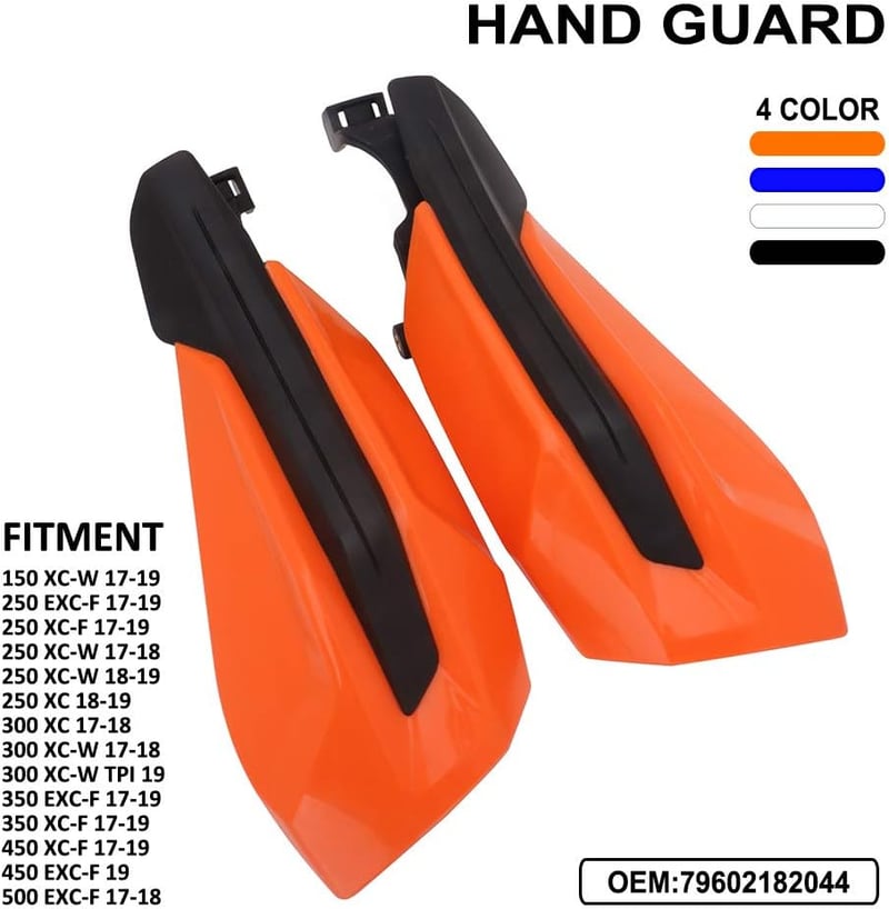 AnXin motoros kézvédő KTM 150-500 XC/EXC narancssárga
