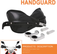 AnXin Motoros Kézvédő Univerzális 7/8" és 1 1/8" Karbon Hatású 5