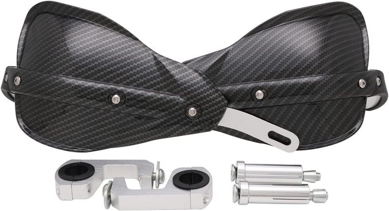 AnXin Motoros Kézvédő Univerzális 7/8" és 1 1/8" Karbon Hatású