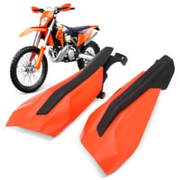 Univerzálne chrániče rúk na motorku AnXin pre dirt bike - oranžové 2