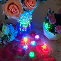 Anzhen 12 db RGB LED vízalatti világítás távirányítóval, medence és akvárium lámpa 6