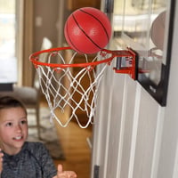 Anzmtosn Mini Kosárlabda Gyűrű Szett 23cm Fali Labdahálóval és Pumpával 5