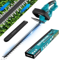 Anztek 18V Akkus Sövényvágó 22" Kétirányú Pengével Brushless Motor 1