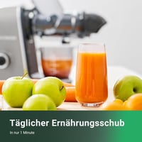 AOBOSI Lassú Gyümölcscentrifuga 2 Sebességgel, Zöldség és Gyümölcs Préshez Kefével 5