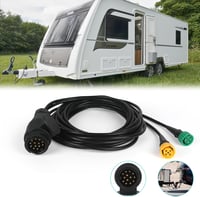 AOHEWEI 5m Utánfutó Kábel 13 Tüskés Csatlakozó 2x 5 Tüskés Vezetékhez Hátsó Lámpa - 5m 5 pin wiring harness 5