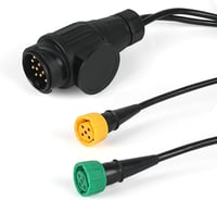 AOHEWEI 5m Utánfutó Kábel 13 Tüskés Csatlakozó 2x 5 Tüskés Vezetékhez Hátsó Lámpa - 5m 5 pin wiring harness 6
