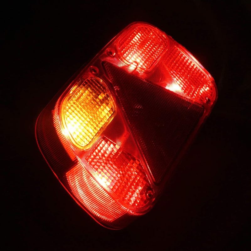 AOHEWEI Utánfutó Hátsó Lámpa Készlet 5 Vezetékes Kábel Teherautó Lakókocsí