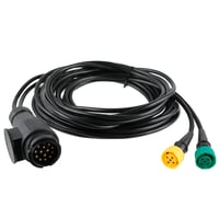 AOHEWEI kabel za prikolicu s 13-polnim utikačem i 2x 5-polnom utičnicom - 5 m 1