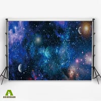 Aoihrraan 3x2,5m Galaxis Háttér Világűr Csillagos Ég Fotózáshoz 3