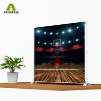 Aoihrraan 3x3m Kosárlabda Pályafotó Háttér Stadion Sportverseny Dekoráció 3