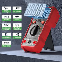 AoKoZo digitális multiméter AC/DC feszültség áram ellenállás mérő 2