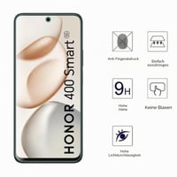 Folie de protecție din sticlă securizată AOKUMA pentru Honor 400 - pachet de 2 bucăți, 0,26 mm, duritate 9H, rezistentă la zgârieturi și la spargere 2