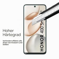 Folie de protecție din sticlă securizată AOKUMA pentru Honor 400 - pachet de 2 bucăți, 0,26 mm, duritate 9H, rezistentă la zgârieturi și la spargere 3