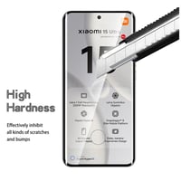 AOKUMA 3D tvrdené sklo na Xiaomi 15 Ultra, 2 ks, tvrdosť 9H, odolné proti poškriabaniu, bezbublinková aplikácia, ochranná fólia odolná proti roztriešteniu 8