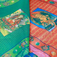 Aolamegs Tibeti Imaszalagok 40 db Szél Ló Lungta Meditációs Zászlók 28x35 cm - 40Ft,14" x 11"(4 Rolls with 40 Flags) 6
