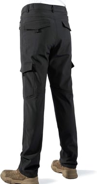 AOLI RAY Férfi Vízálló Termál Túranadrág Multizsebes Softshell Outdoor Nadrág 2