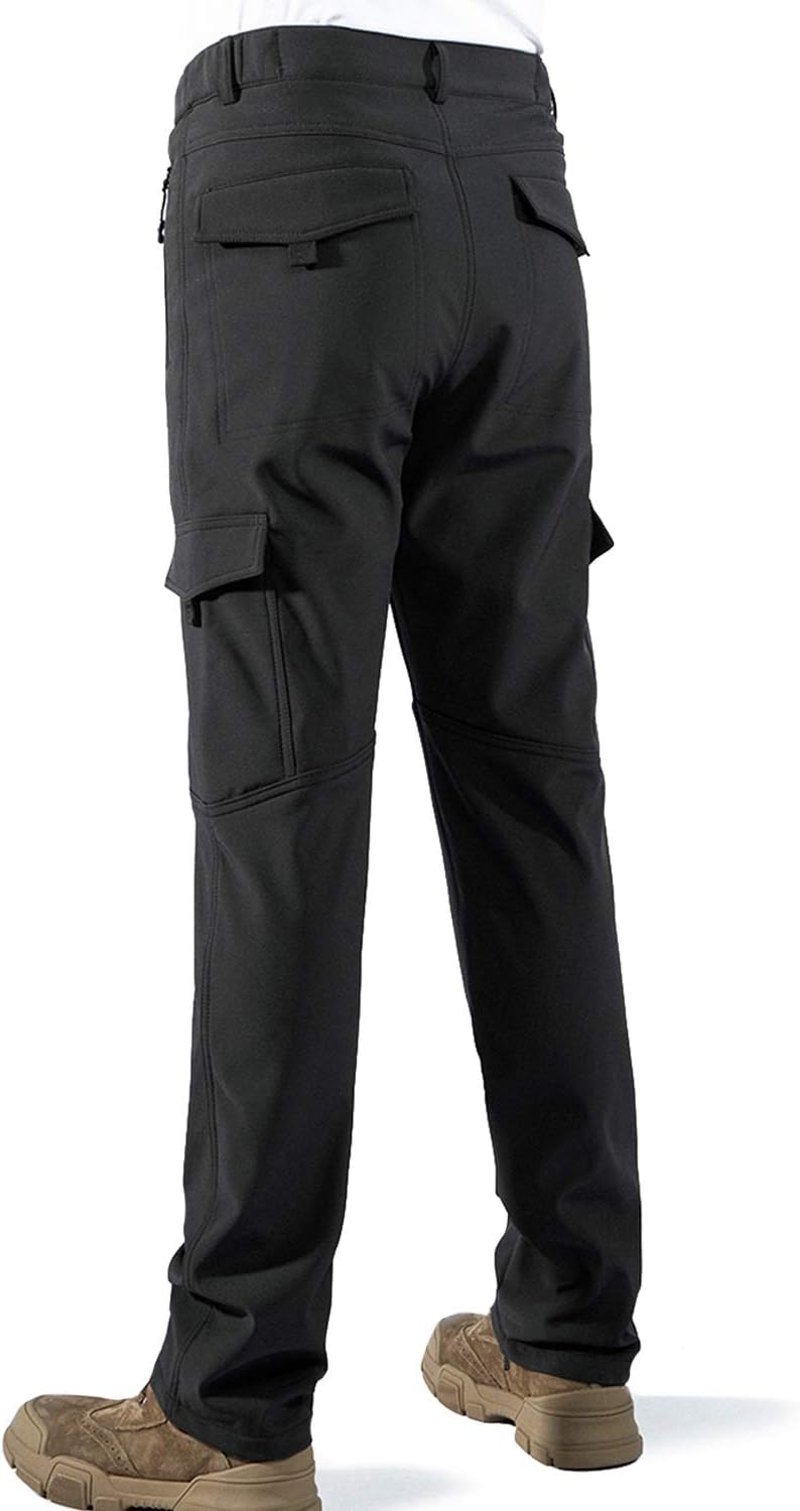 AOLI RAY Férfi Vízálló Termál Túranadrág Multizsebes Softshell Outdoor Nadrág