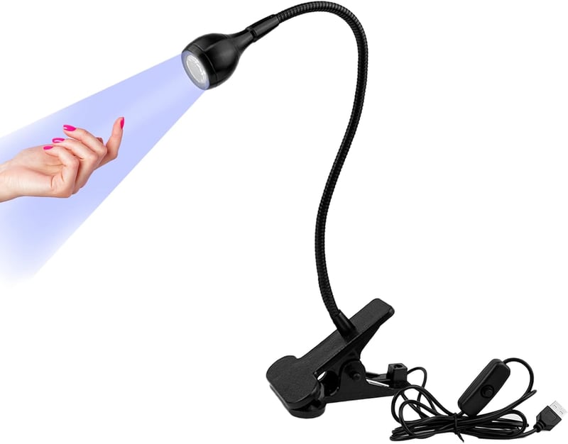 AolKee 5W Mini UV LED Körömlámpa USB Gél Körmökhöz Szárító