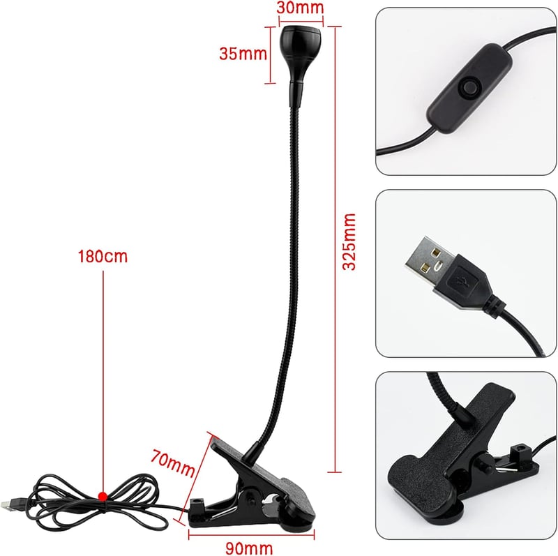 AolKee 5W Mini UV LED Körömlámpa USB Gél Körmökhöz Szárító