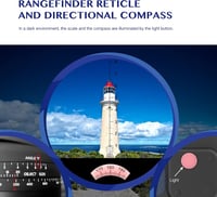 Aomekie 7x50 Katonai Távcső Éjszakai Látással, Távolságmérővel és Iránytűvel - Vízálló BAK4 FMC Optika, Hordtáskával és Pánttal 4