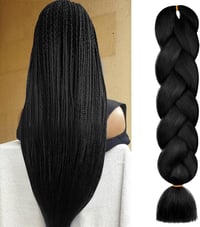 Aomig Szintetikus Fonási Hajhosszabbítás 4 Szín 60cm Box Braid 8