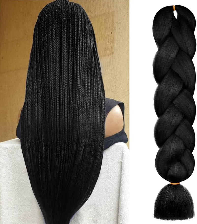 Aomig Szintetikus Fonási Hajhosszabbítás 4 Szín 60cm Box Braid