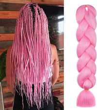Aomig Szintetikus Fonási Hajhosszabbítás 4 Szín 60cm Box Braid 1