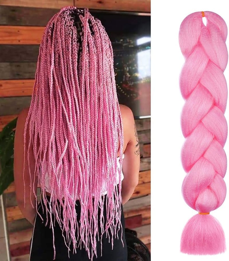Aomig Szintetikus Fonási Hajhosszabbítás 4 Szín 60cm Box Braid