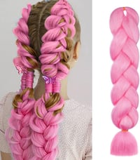 Aomig Szintetikus Fonási Hajhosszabbítás 4 Szín 60cm Box Braid 8