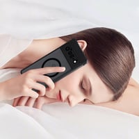 Husă magnetică AOMYKE pentru Google Pixel 6 Pro compatibilă cu MagSafe, spate din policarbonat mat translucid și ramă din TPU, anti-amprente, rezistentă la șocuri, negru 7