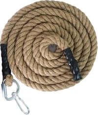 Aoneky Edzőkötél Karabinerrel 30mm 3M Erőedzéshez Muscle Training Kötél 2