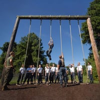 Aoneky Edzőkötél Karabinerrel 30mm 3M Erőedzéshez Muscle Training Kötél 7
