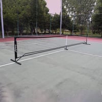 Aoneky Pickleball Tenisz Edzőhálózat 6,7x0,9m Hordozható Ütőtartóval 5