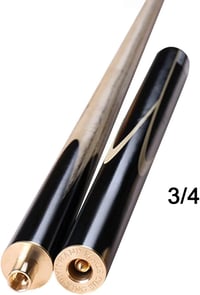 AONETIGER Biliárd Dákó Kőrisfából 145cm 3-részes 9.7mm Fejjel - Professzionális Snooker Pool Dákó Szett Kiegészítőkkel, Hosszabbítóval és Tá 5